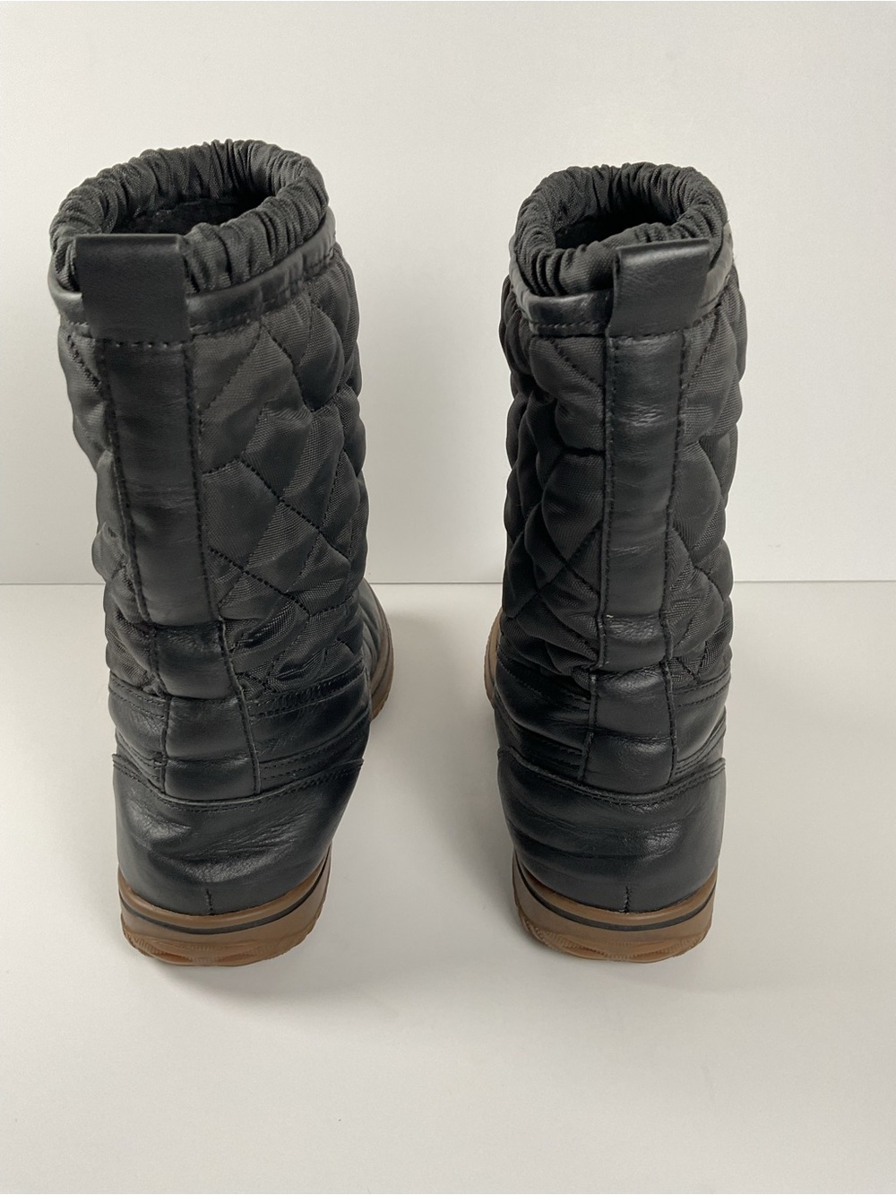 Coach Sparrow Quilted Winter Boots Black Size 8.5 - Picture 9 of 11